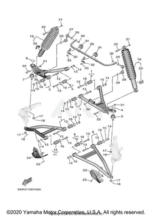 FRONT SUSPENSION WHEEL