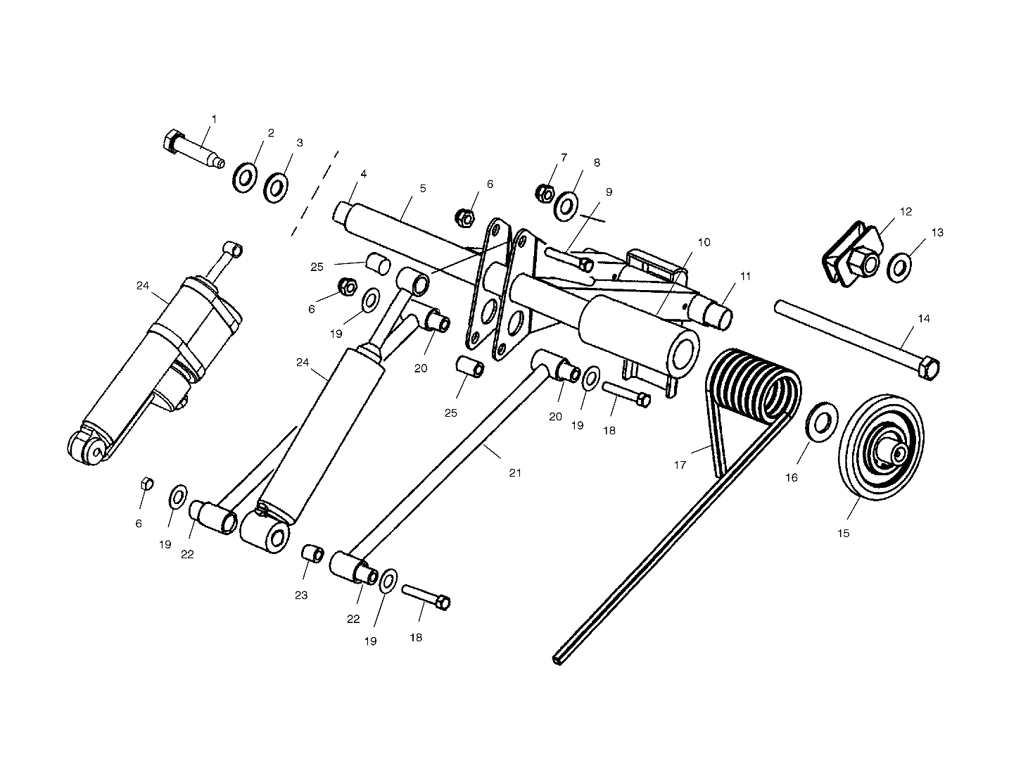 REAR TORQUE ARM - S03NK7CS/A-S03NL7CS/A-S03NK8CS/A-S03NL8CS/A-S03NM8CS (4978037803B11)