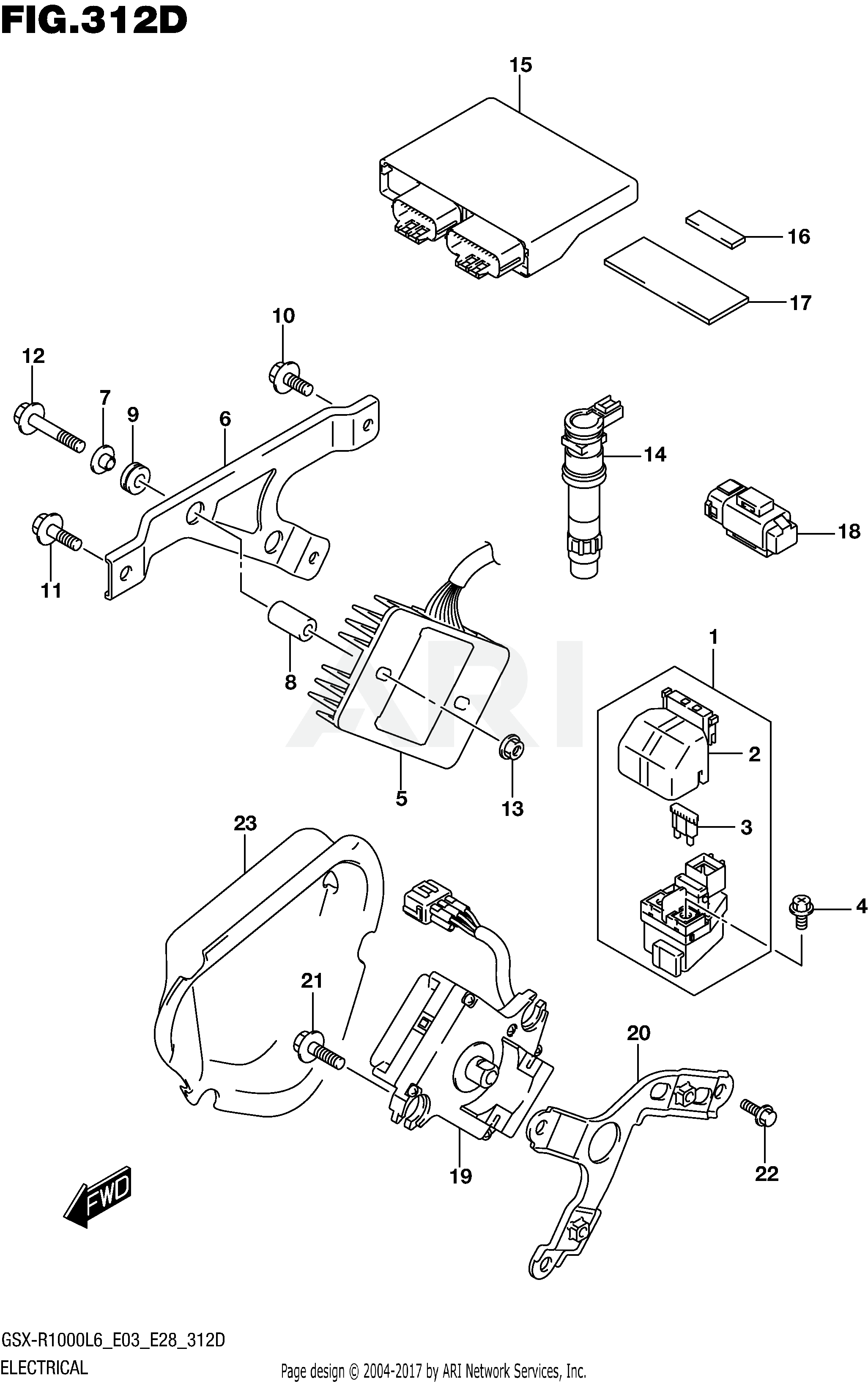 ELECTRICAL (GSX-R1000AL6 E28)