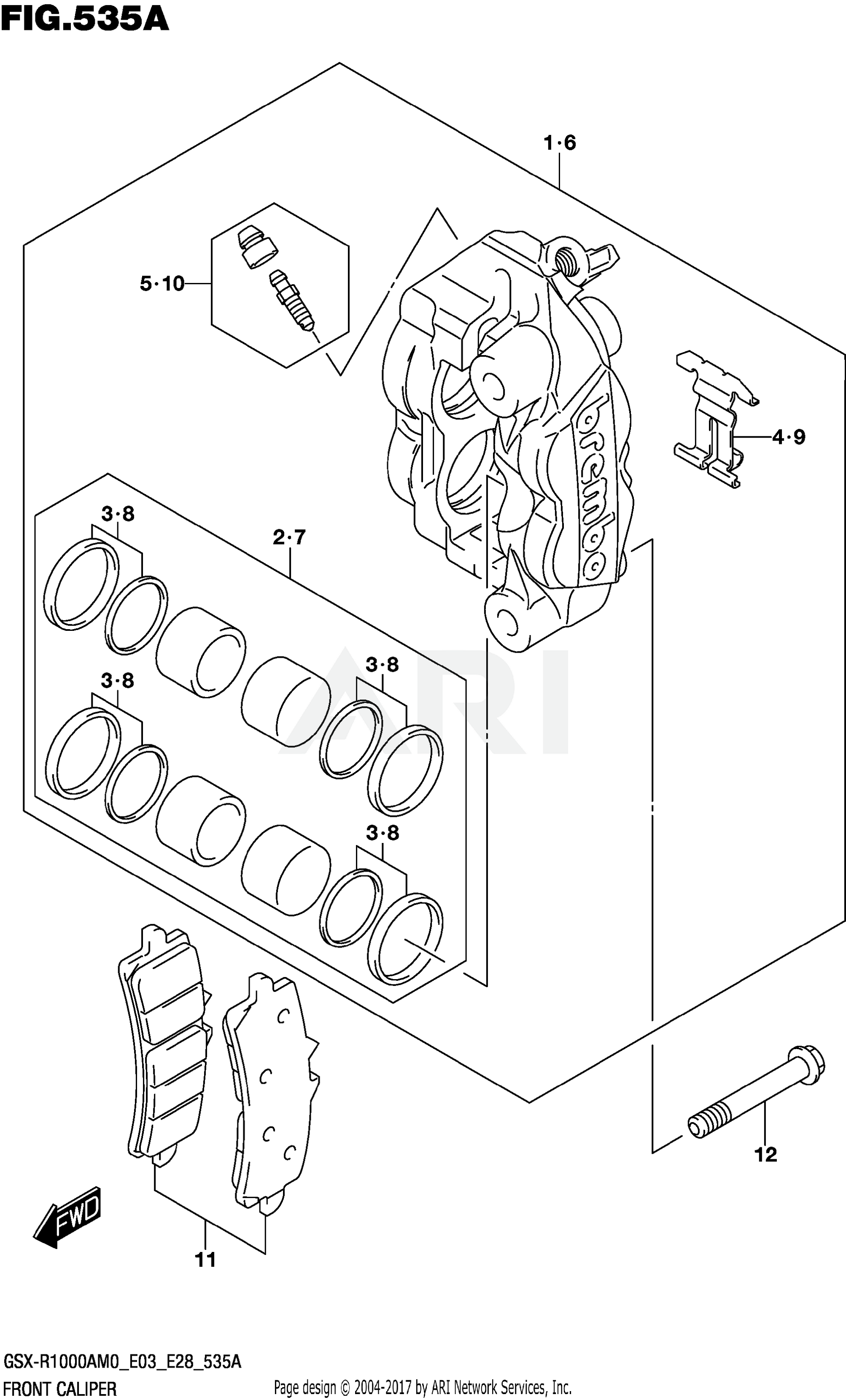 FRONT CALIPER