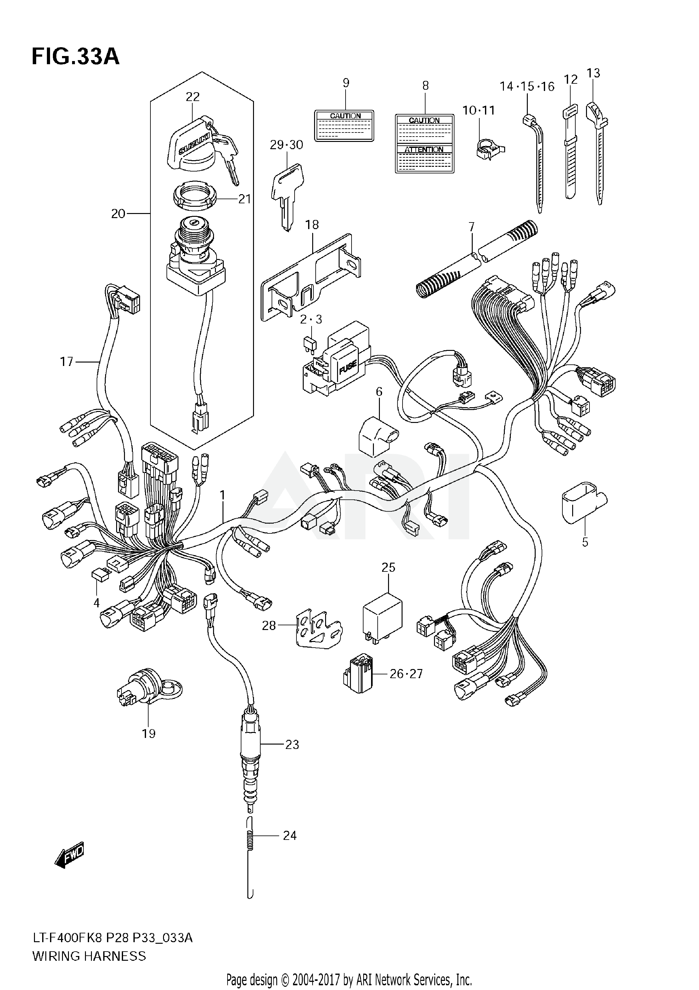 WIRING HARNESS (MODEL L0)