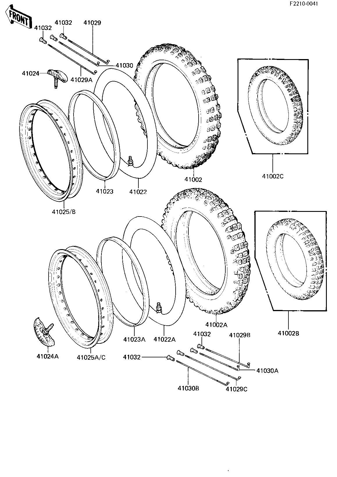 WHEELS/TIRES (&#39;81-&#39;82 A2/A3)