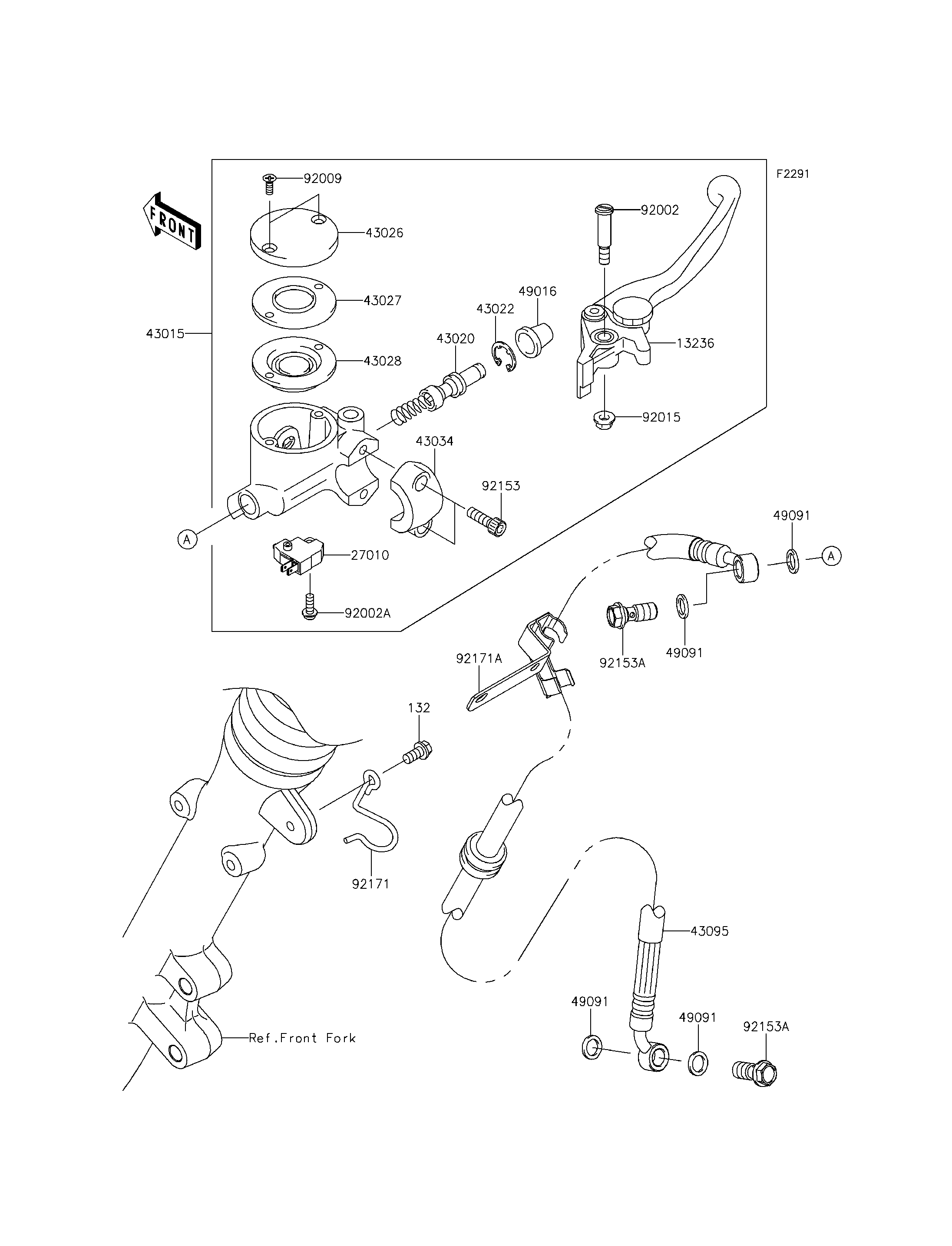 Front Master Cylinder