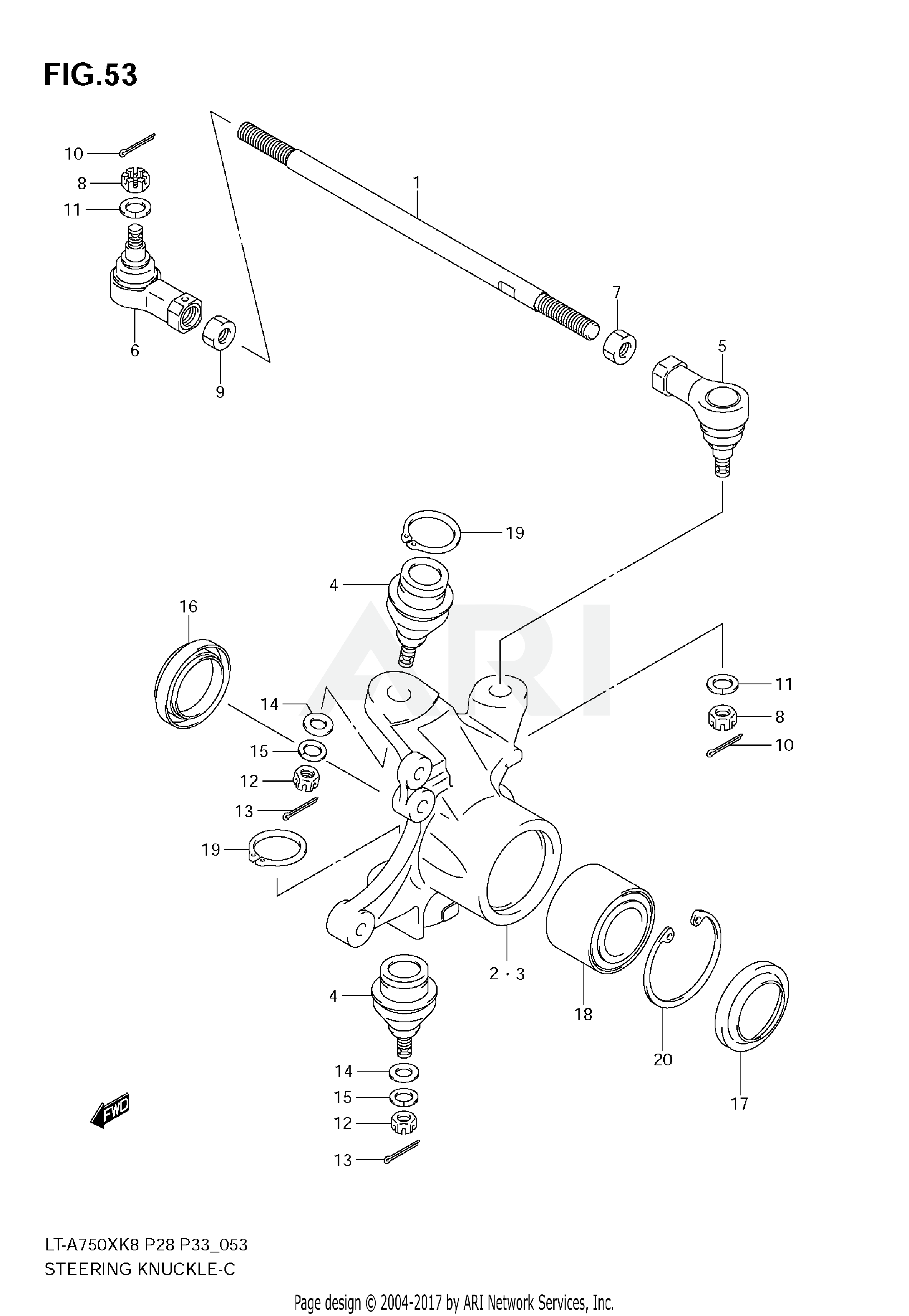 STEERING KNUCKLE