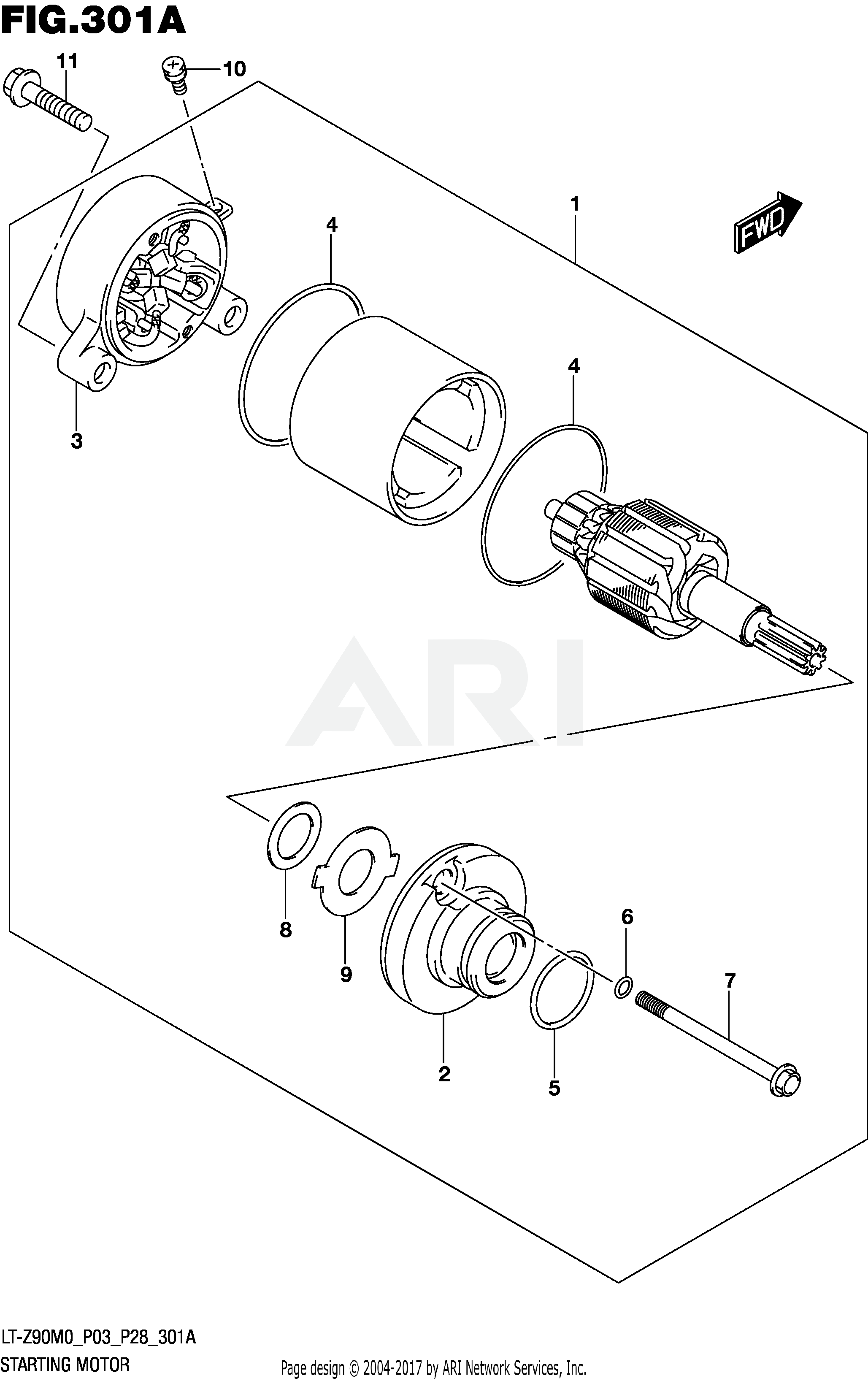 STARTING MOTOR