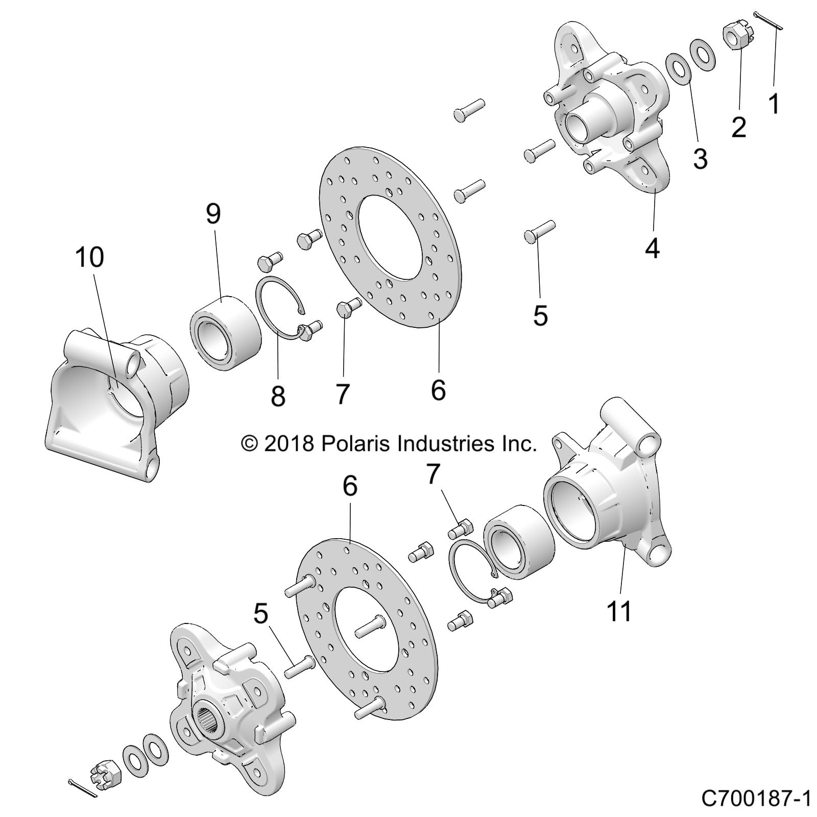 SUSPENSION, REAR CARRIER - Z19VHA57F2 (C700187-1)