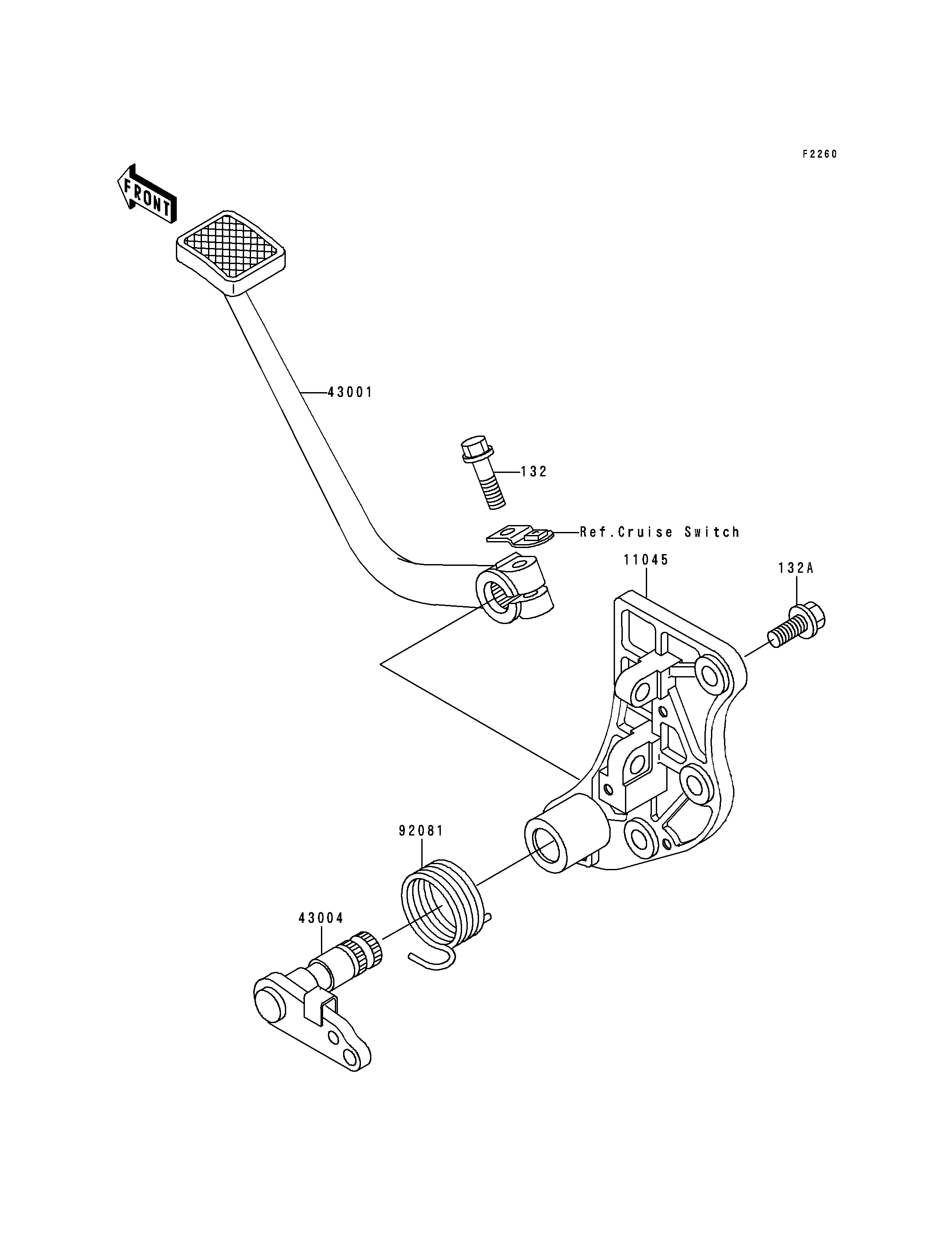 Brake Pedal/Torque Link