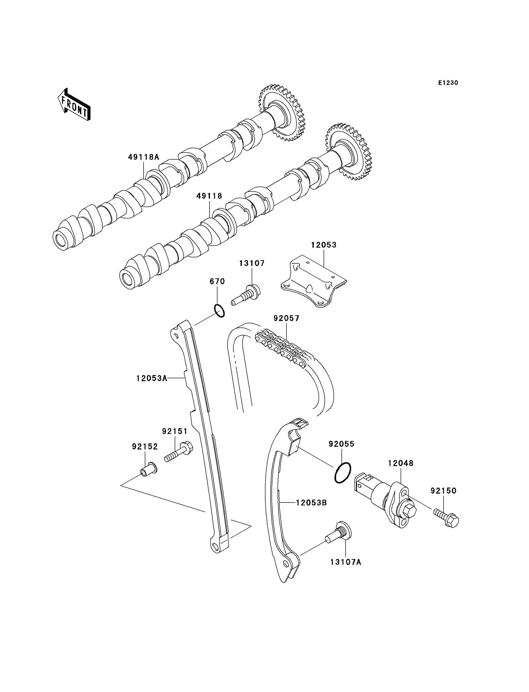 Camshaft(s)/Tensioner