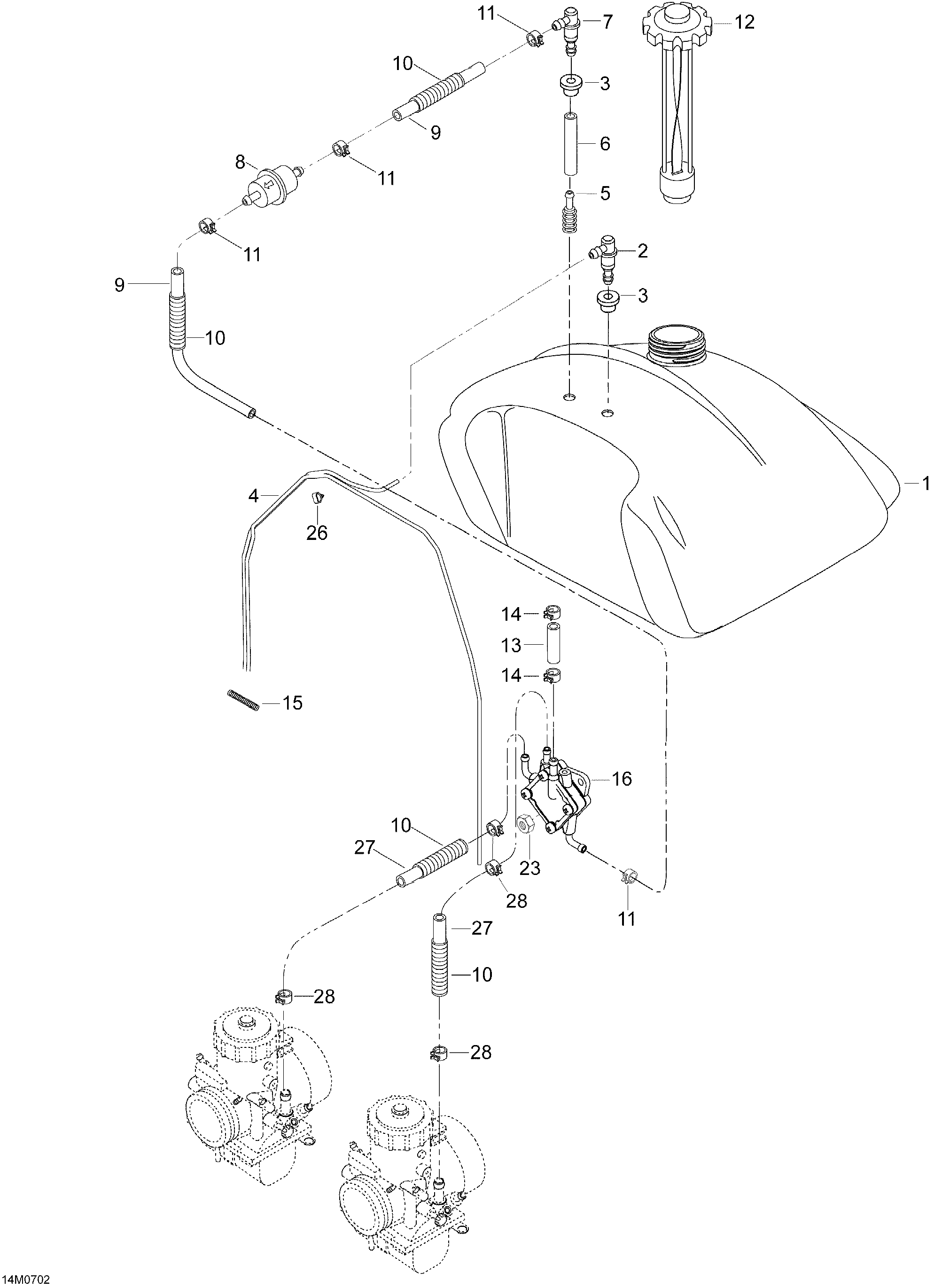 Fuel System 550