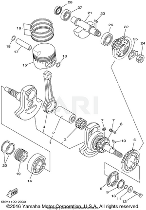 CRANKSHAFT PISTON