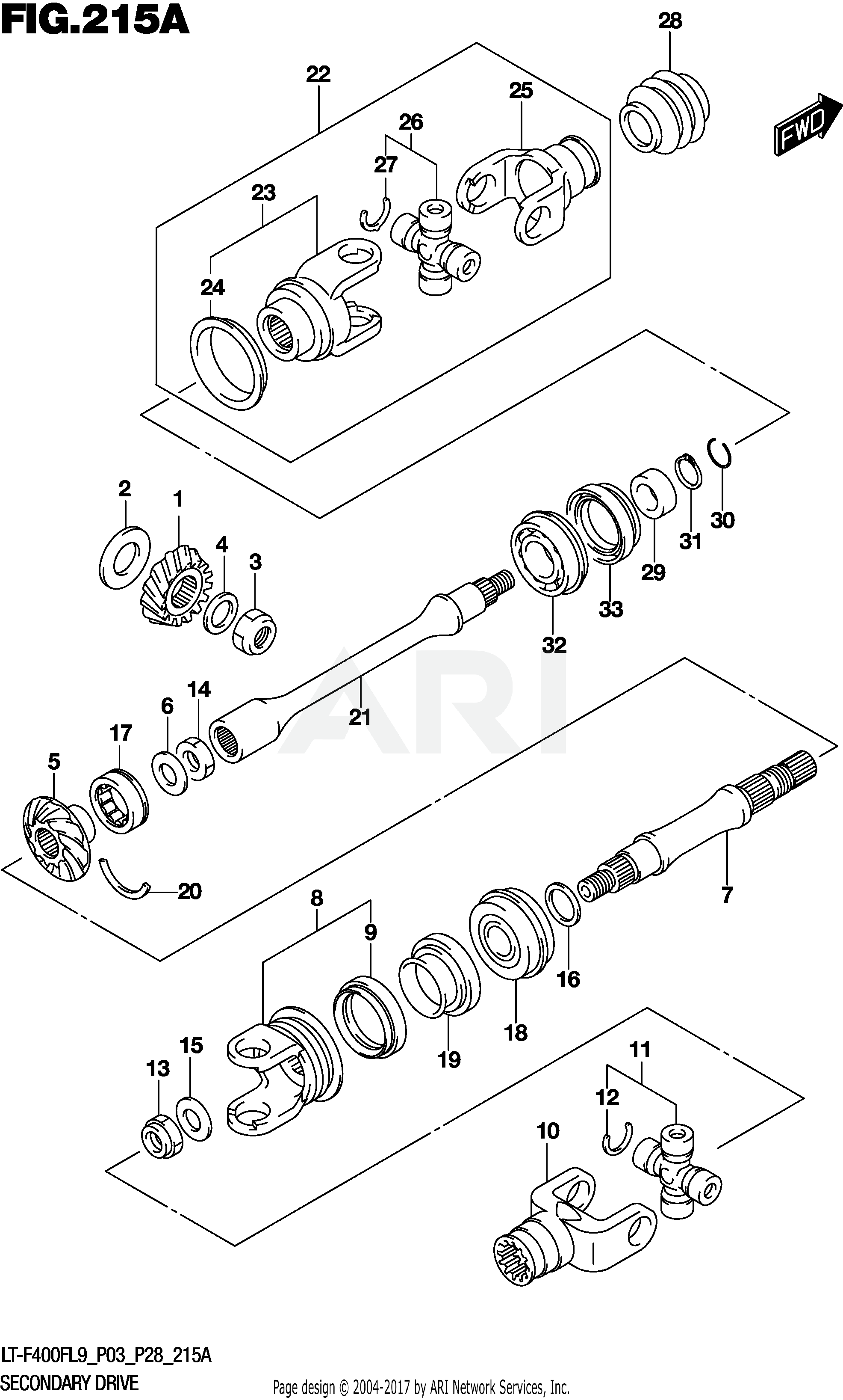 SECONDARY DRIVE