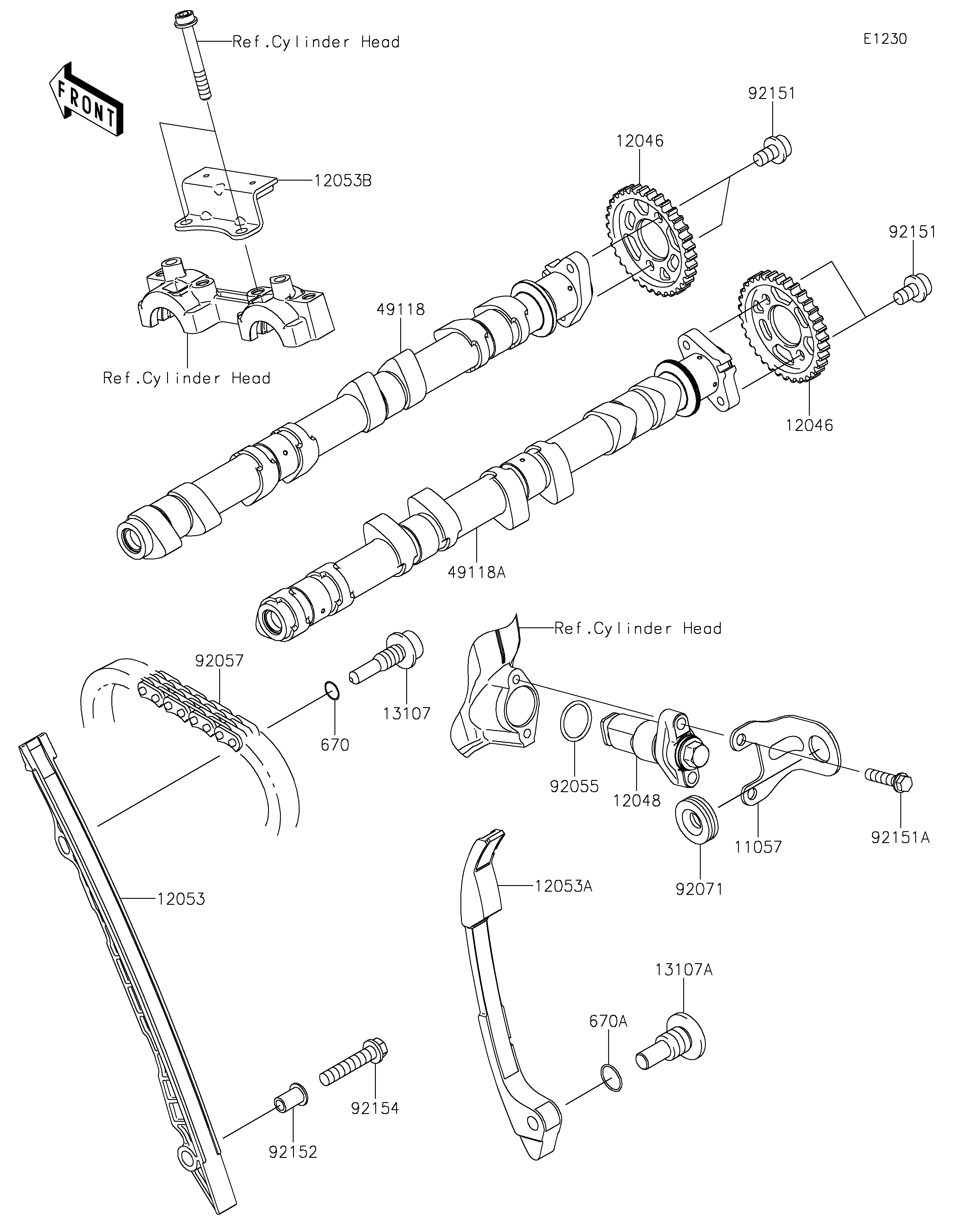 Camshaft(s)/Tensioner