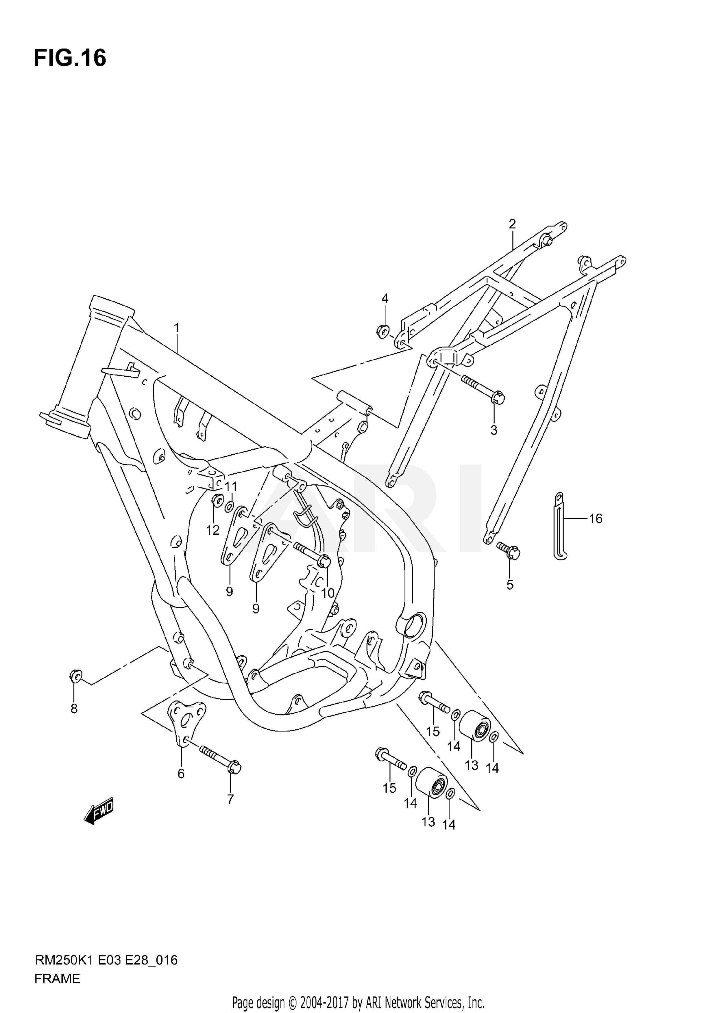 FRAME (MODEL K1)