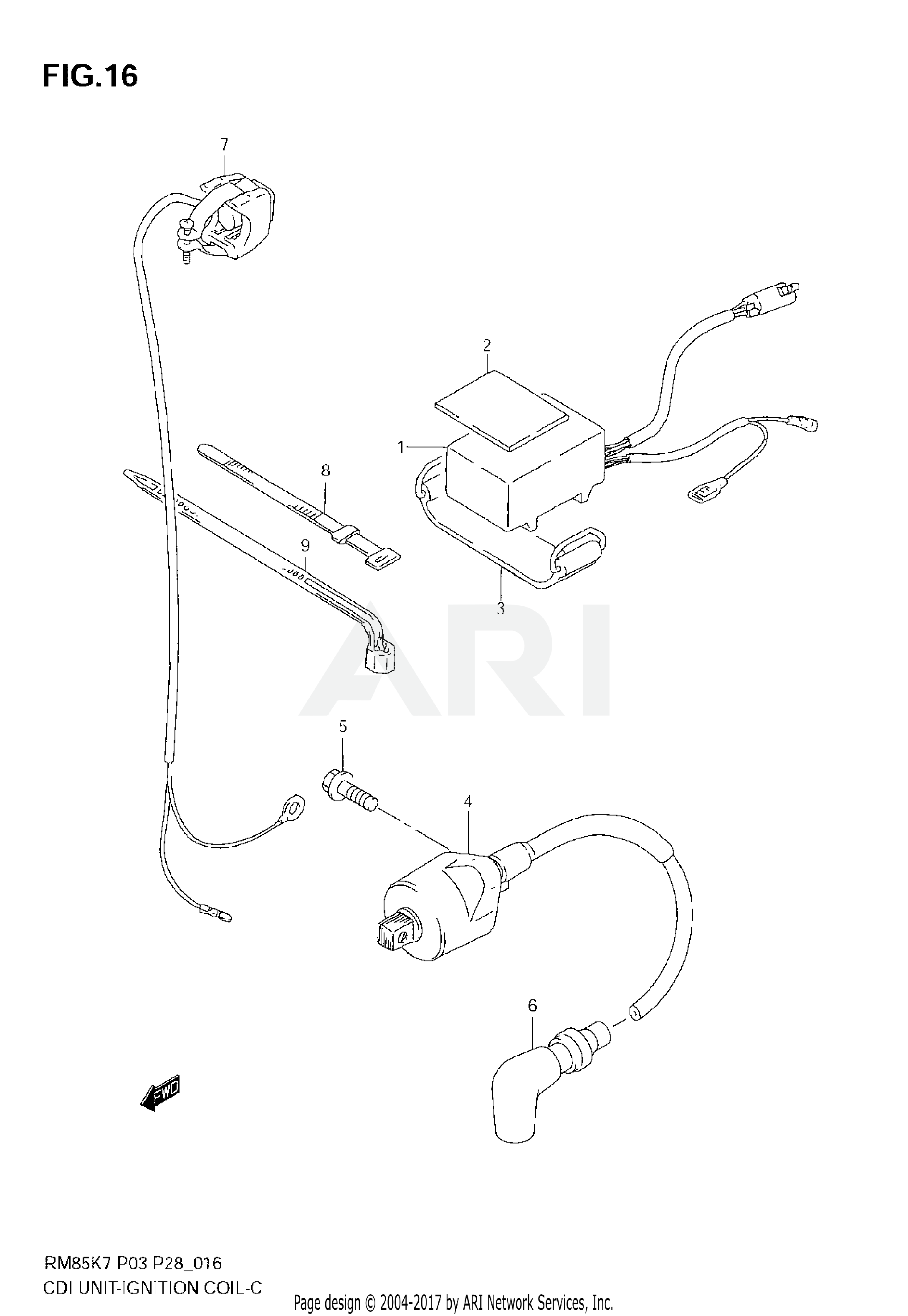 CDI UNIT - IGNITION COIL