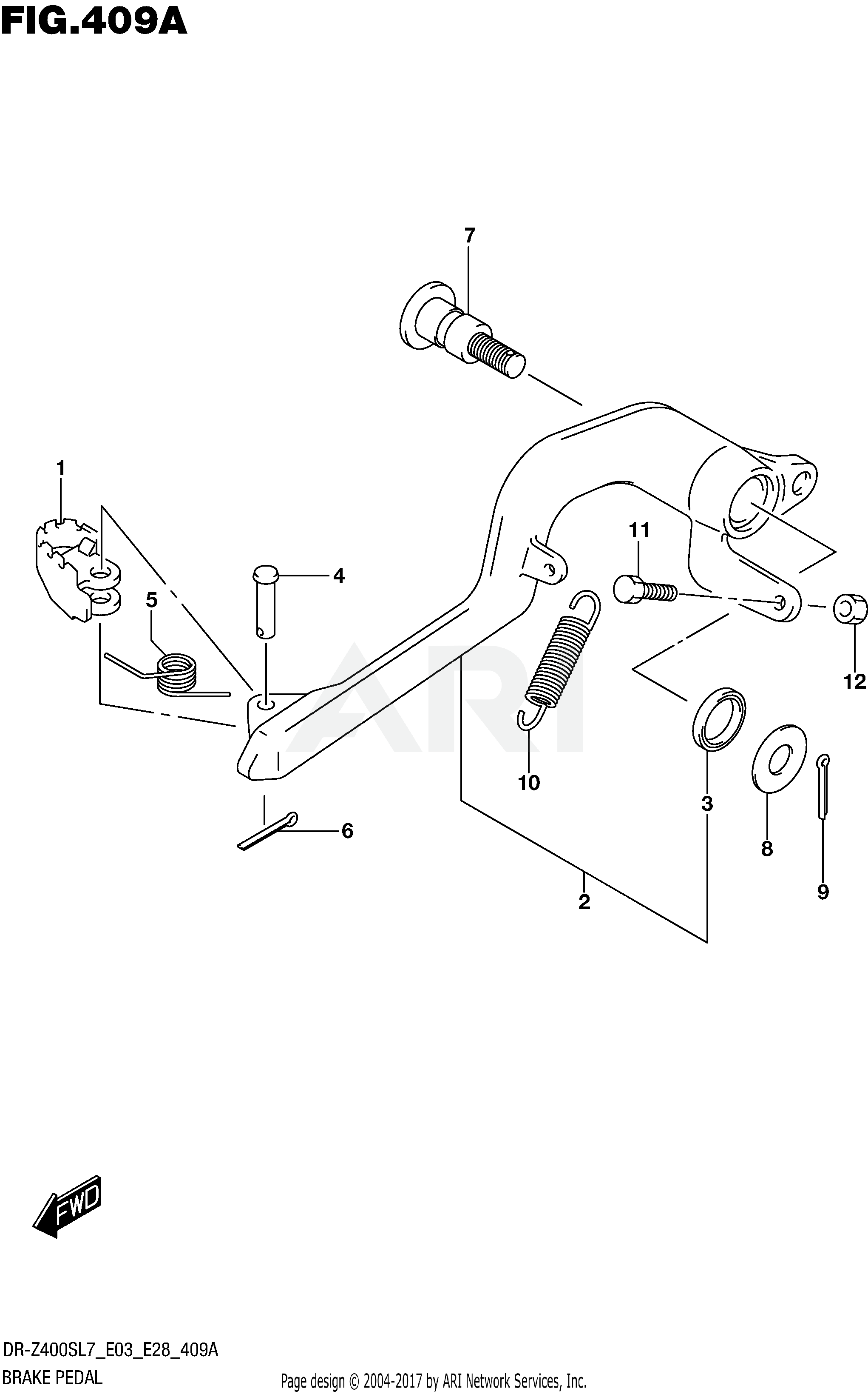 BRAKE PEDAL