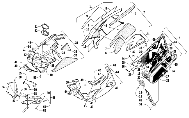 SKID PLATE AND SIDE PANEL ASSEMBLY