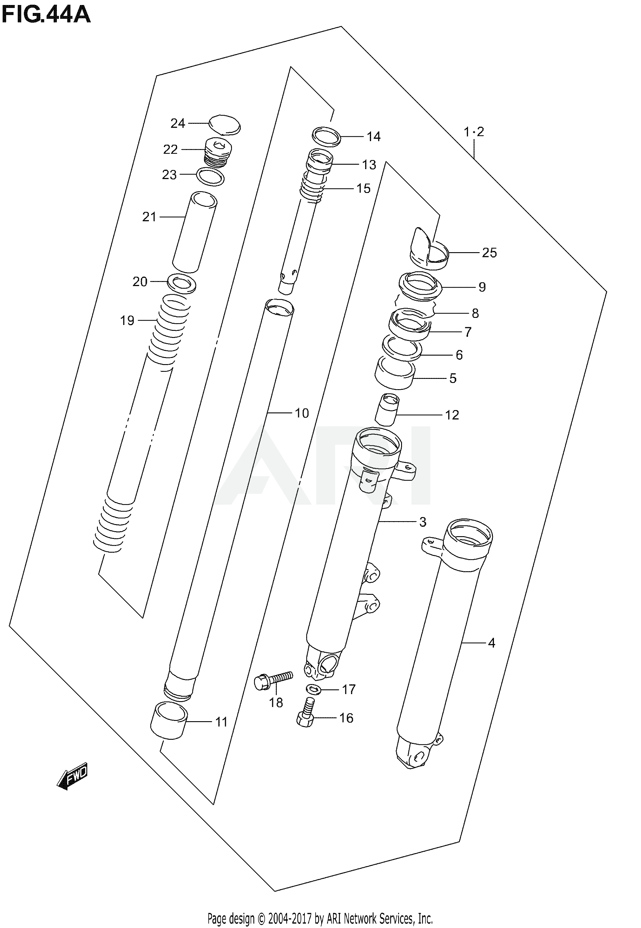 FRONT DAMPER (MODEL K4/K5/K6)