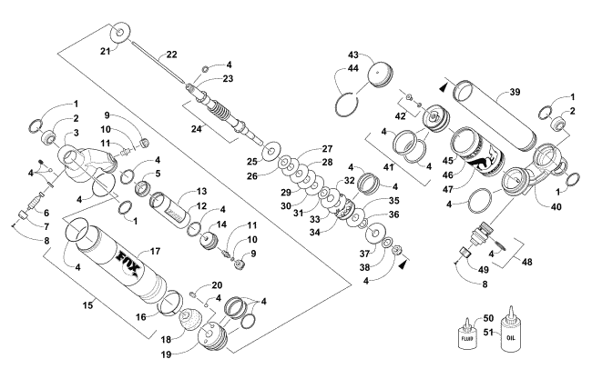 FRONT SUSPENSION SHOCK ABSORBER