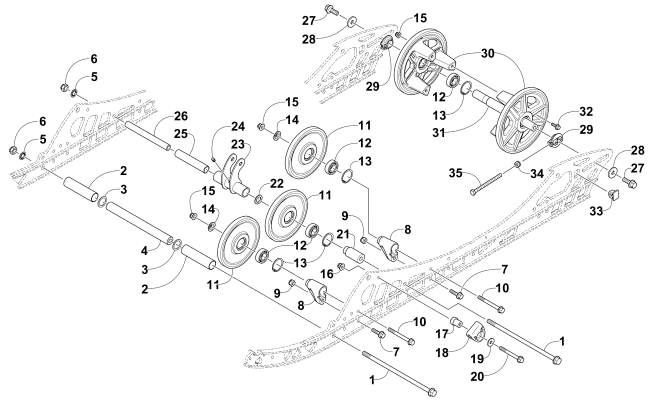 IDLER WHEEL ASSEMBLY