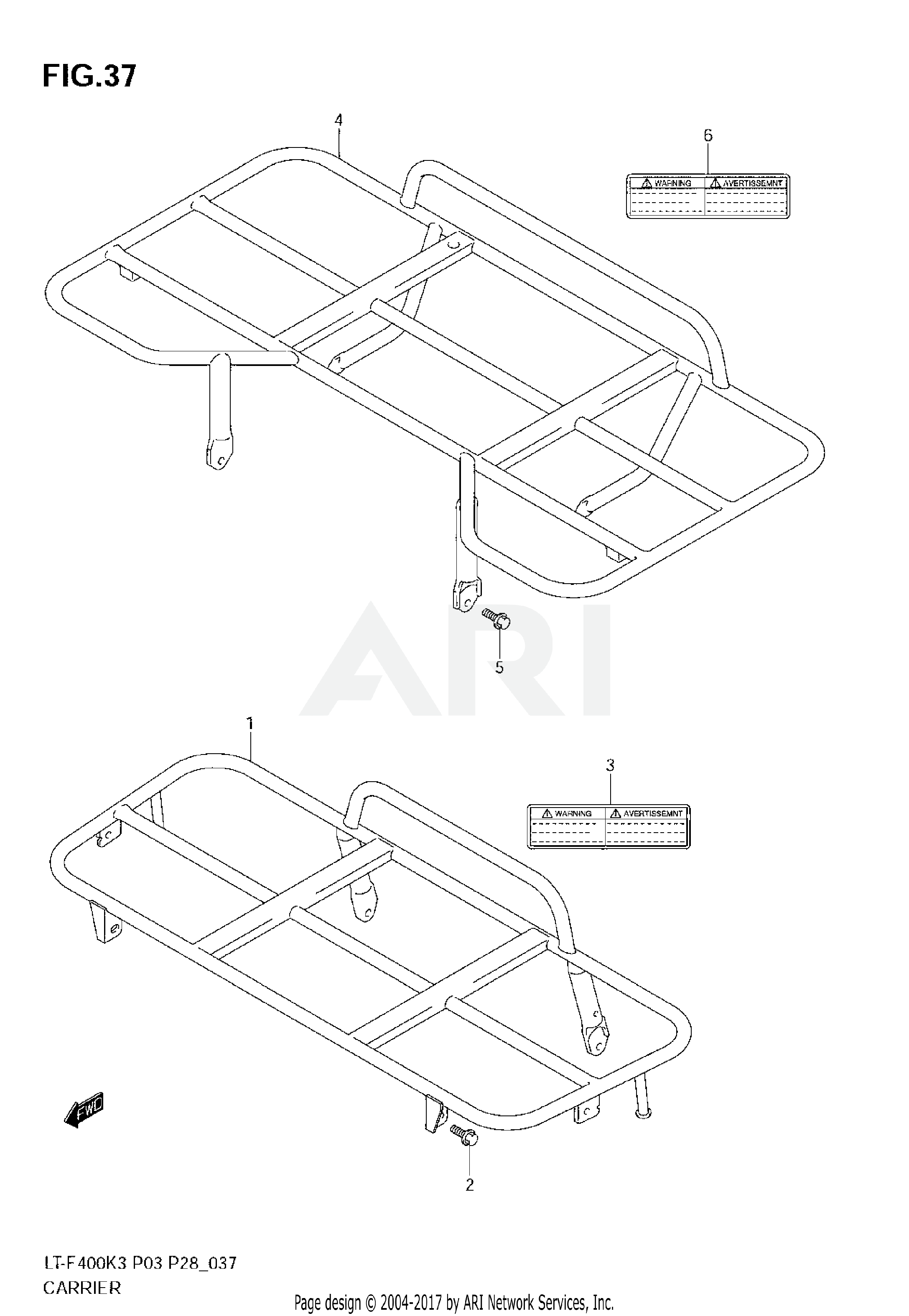 CARRIER (%F.NO.5SAAK45A3X102000)