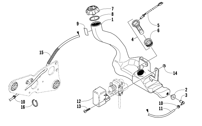 OIL TANK ASSEMBLY