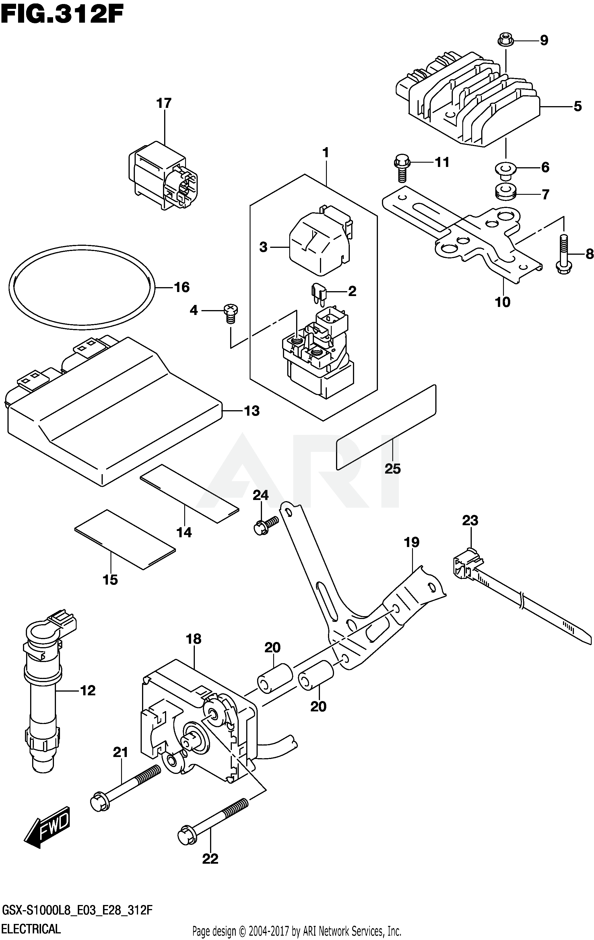 ELECTRICAL (GSX-S1000ZL8 E33)