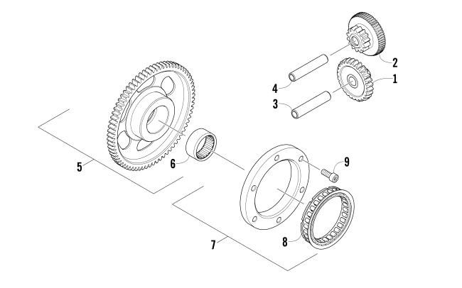 STARTER CLUTCH ASSEMBLY