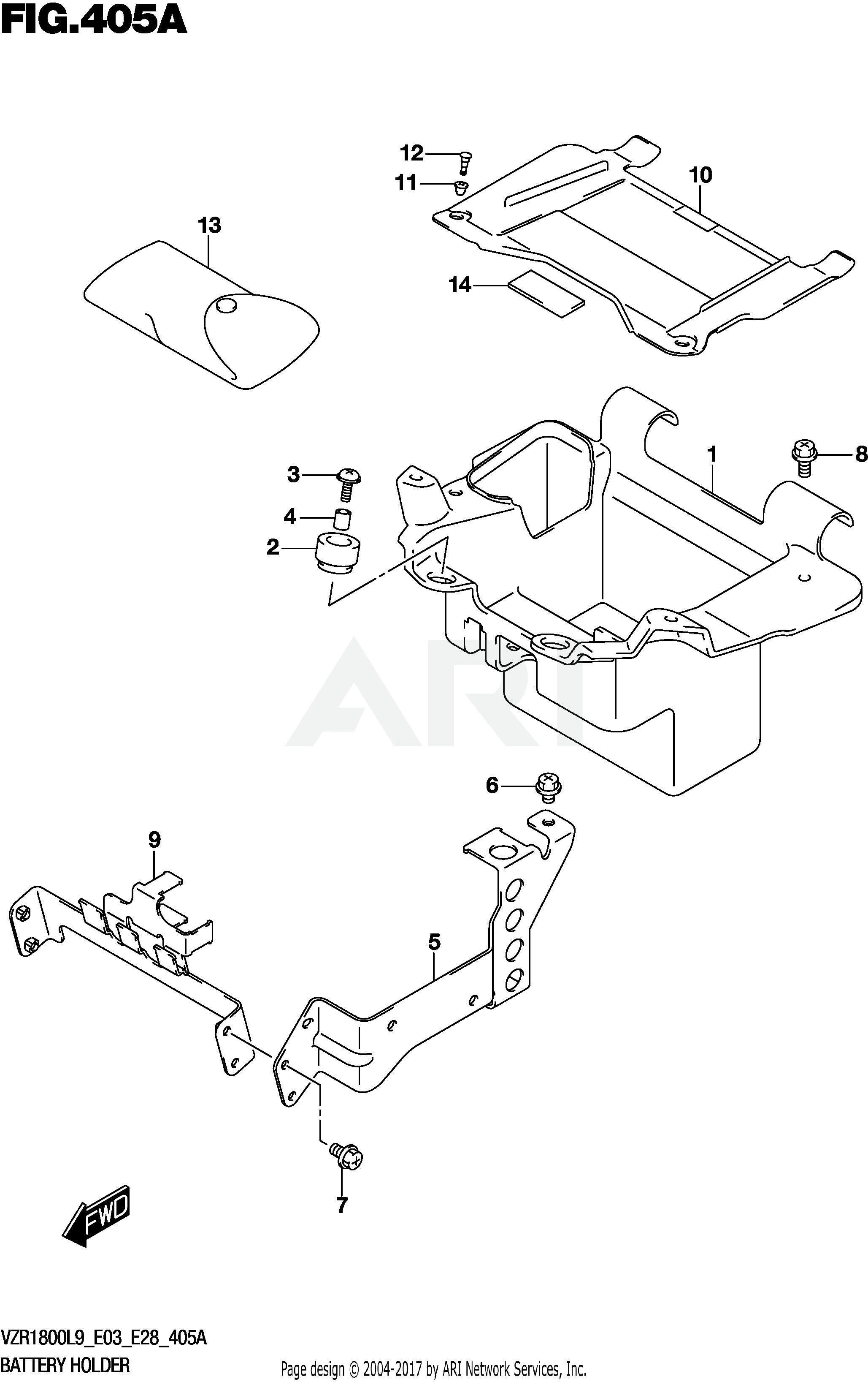 BATTERY HOLDER