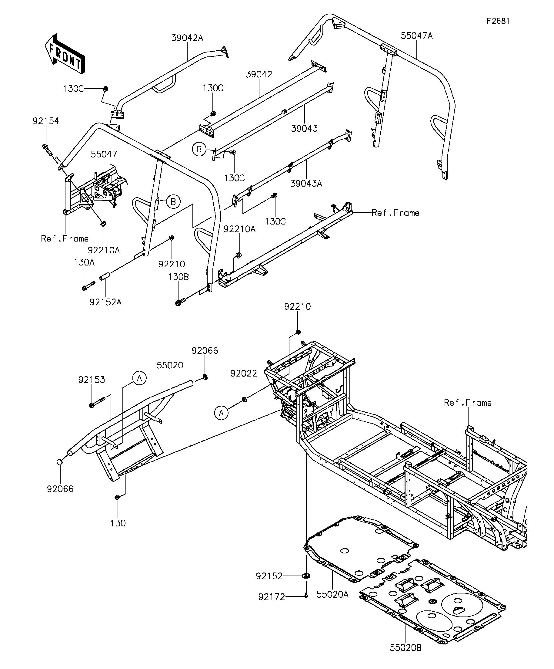 Guards/Cab Frame