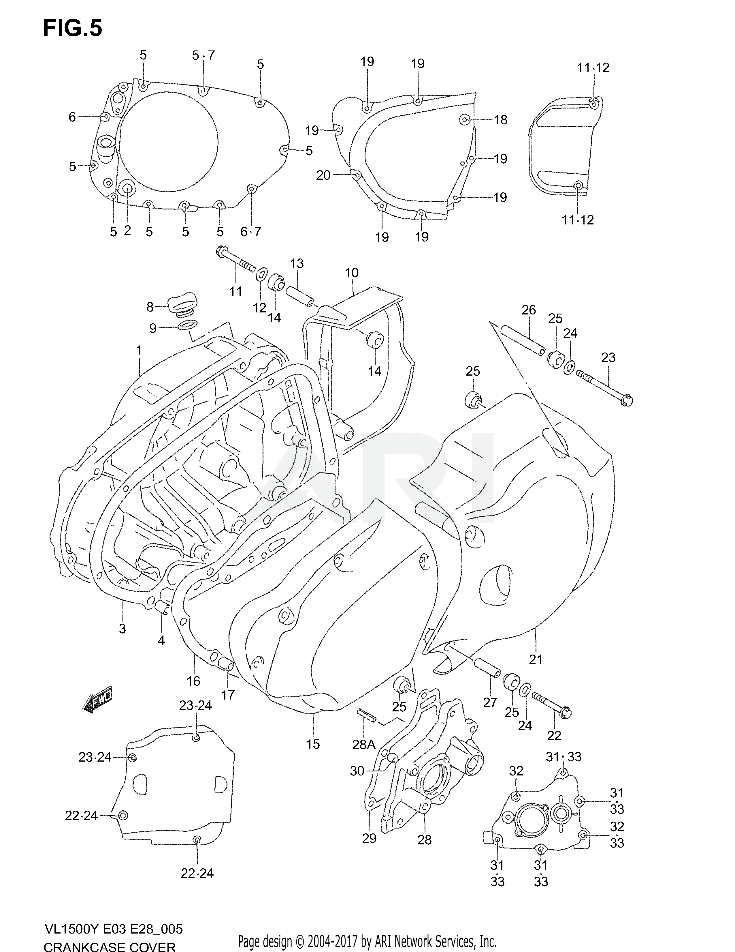 CRANKCASE COVER