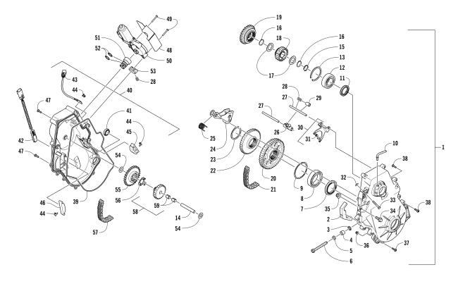 CHAIN CASE ASSEMBLY