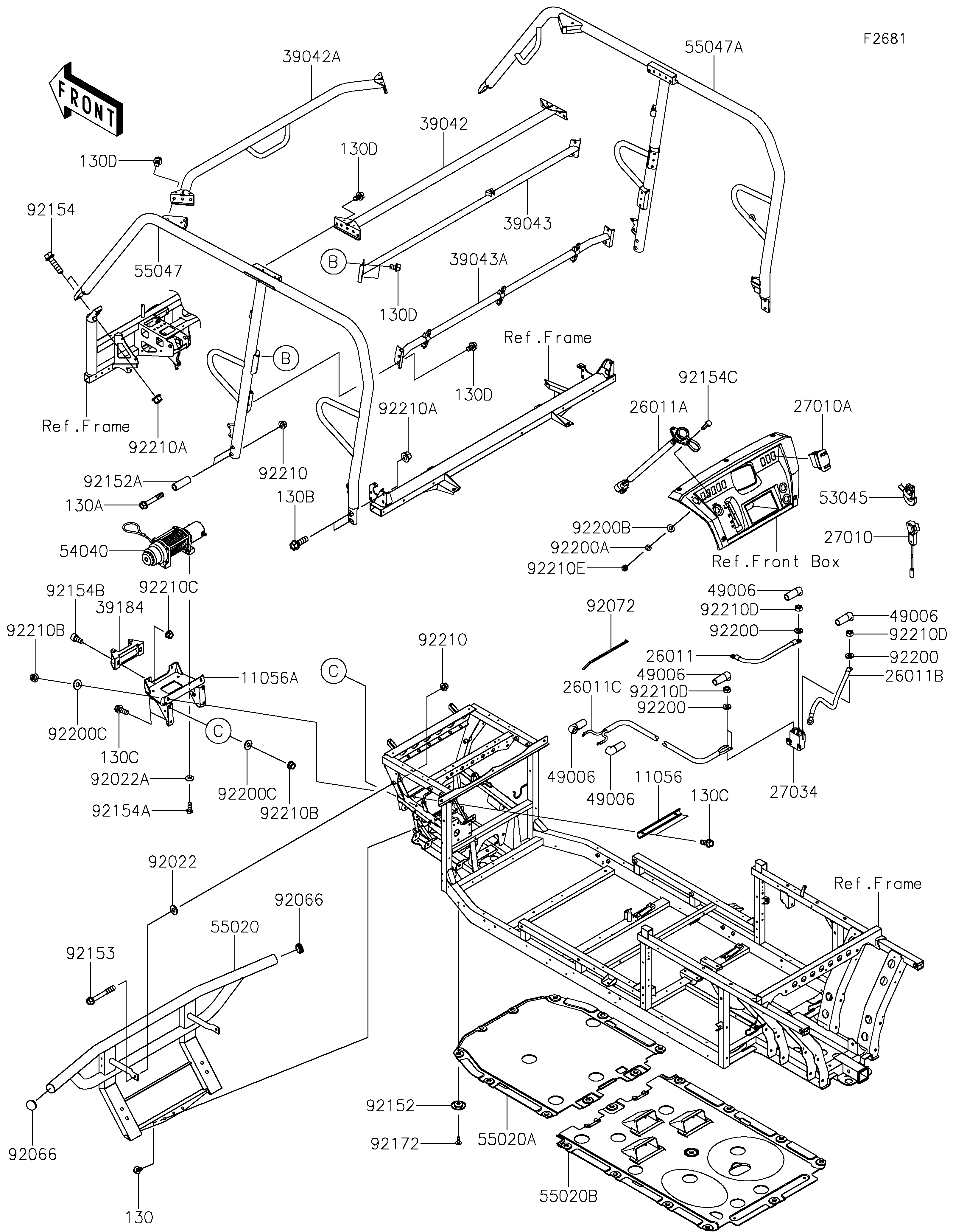 Guards/Cab Frame