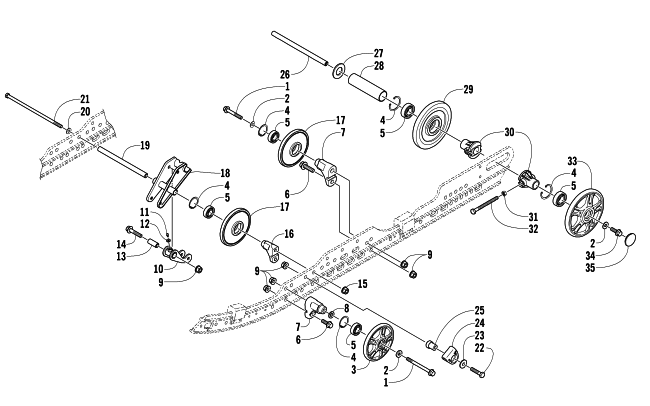 IDLER WHEEL ASSEMBLY