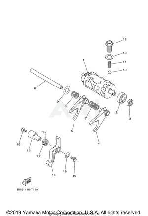 SHIFT CAM FORK