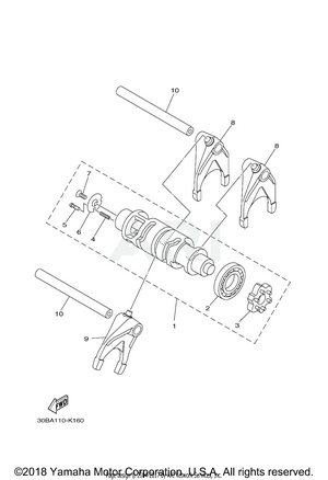 SHIFT CAM FORK