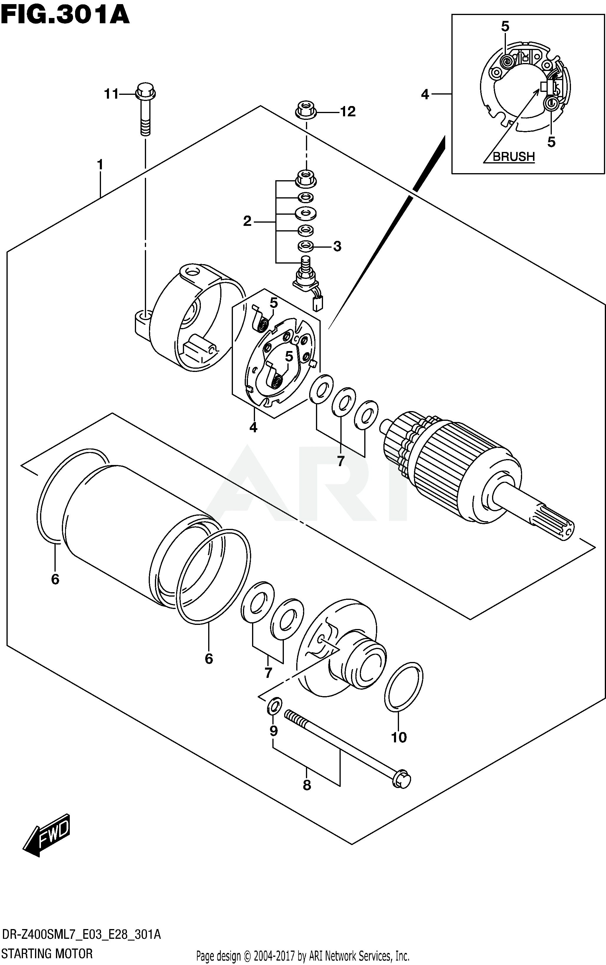 STARTING MOTOR