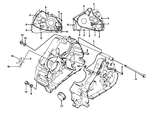 CRANKCASE ASSEMBLY