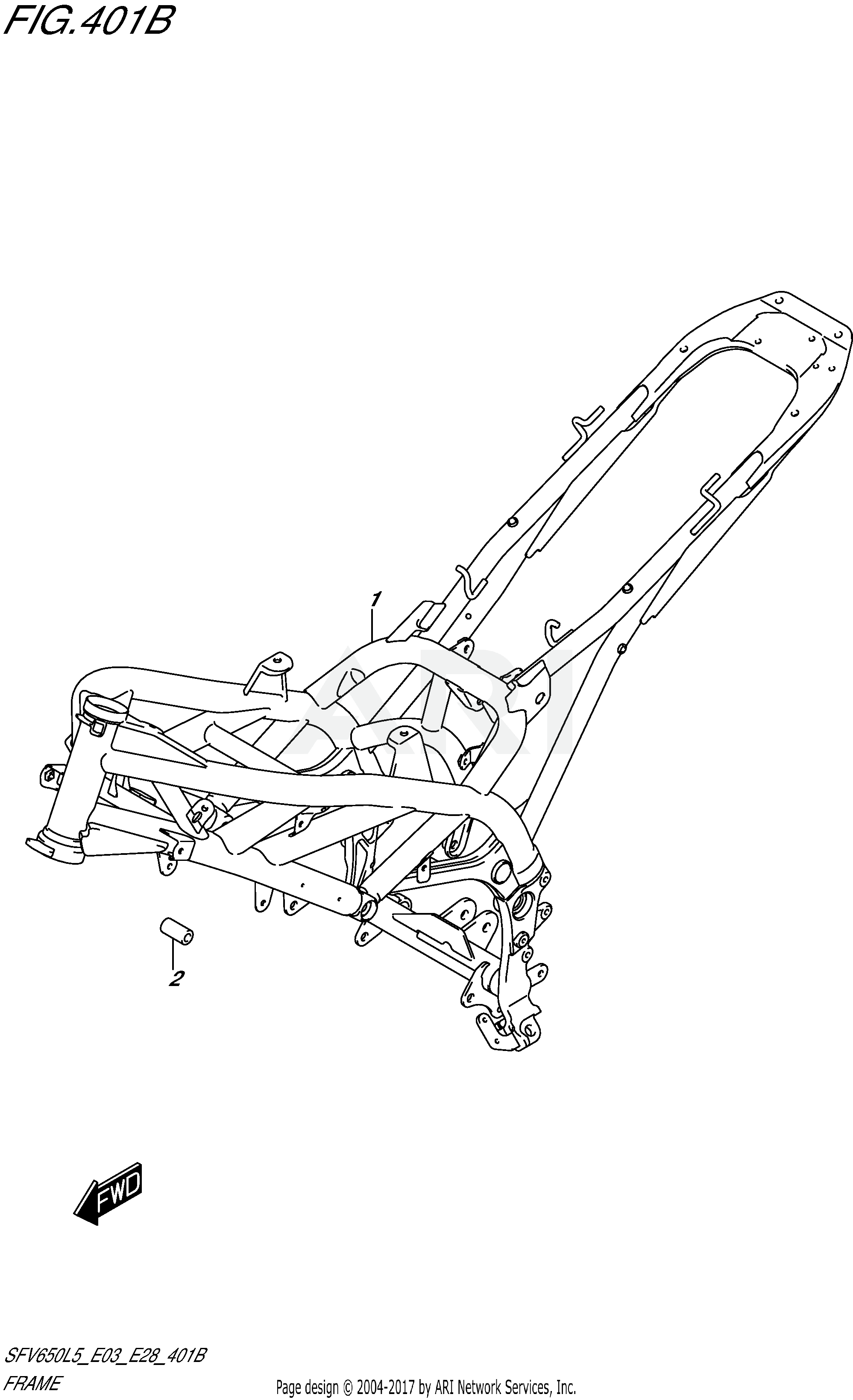 FRAME (SFV650L5 E28)