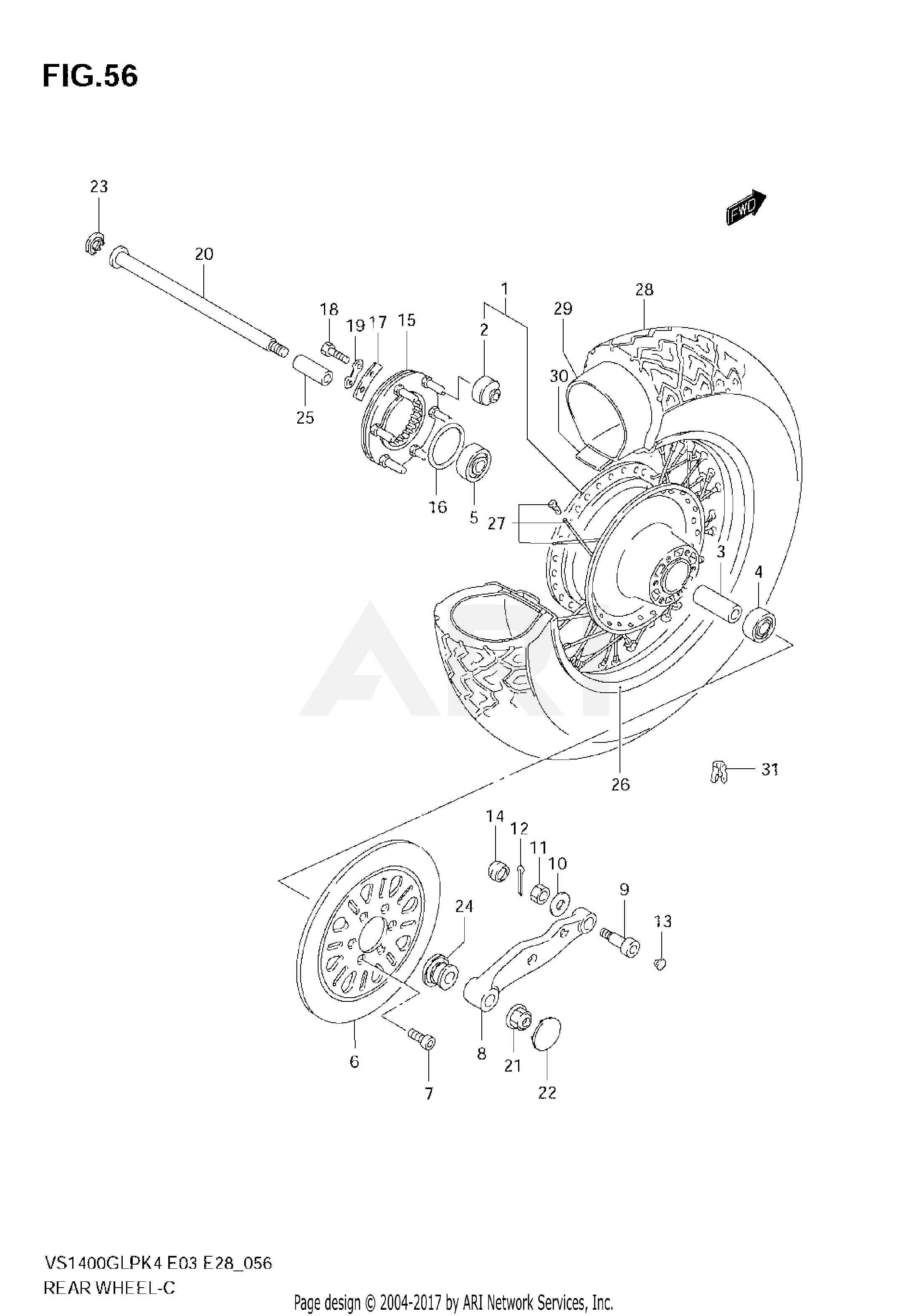 REAR WHEEL