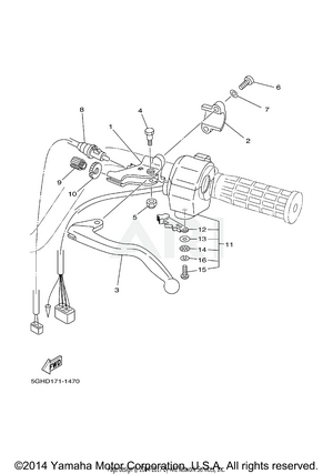 HANDLE SWITCH LEVER