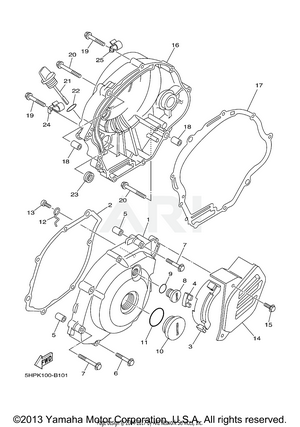 CRANKCASE COVER 1