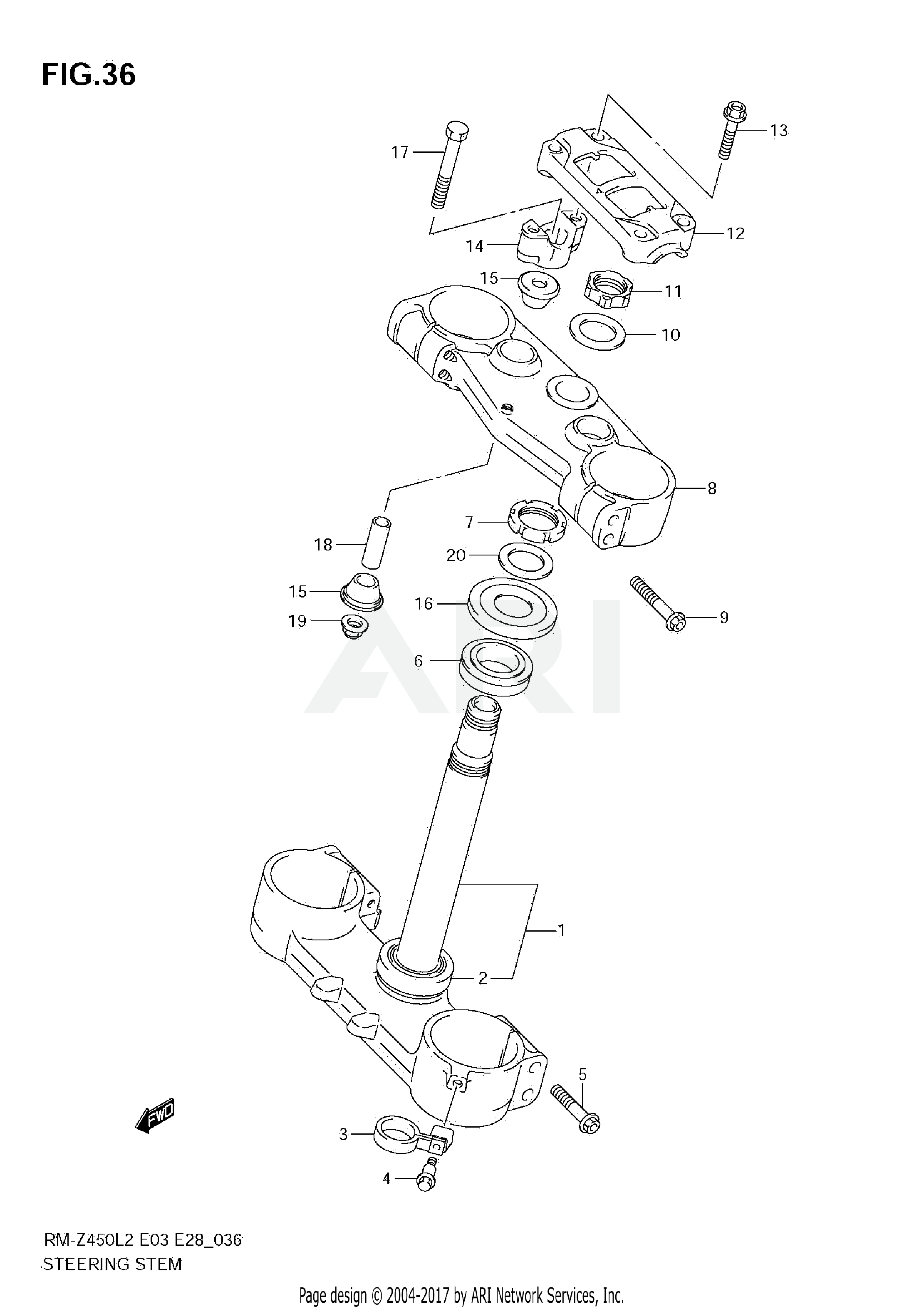 STEERING STEM