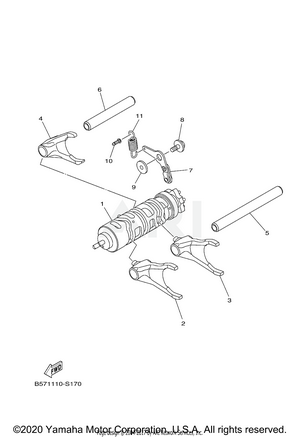 SHIFT CAM FORK