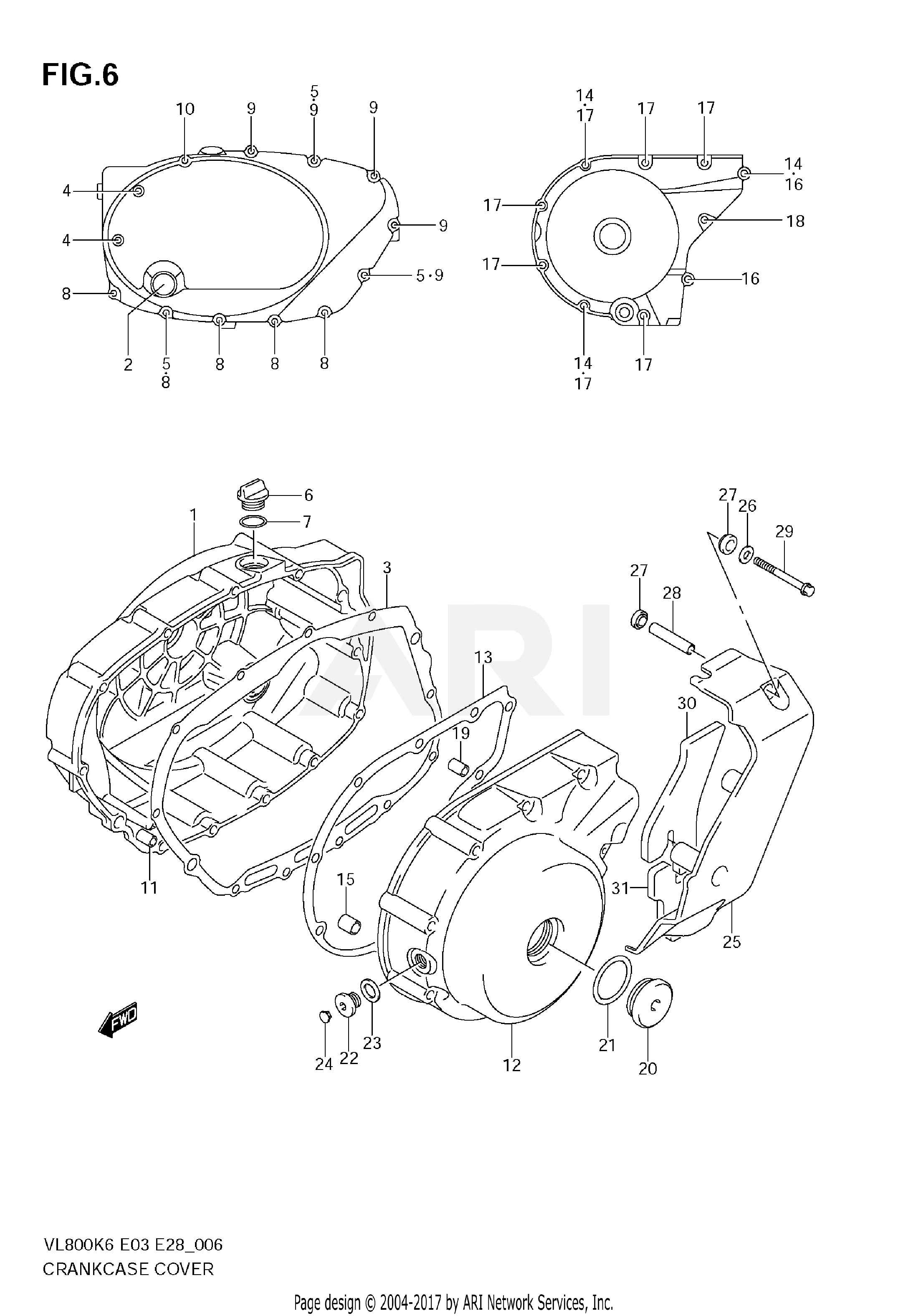 CRANKCASE COVER