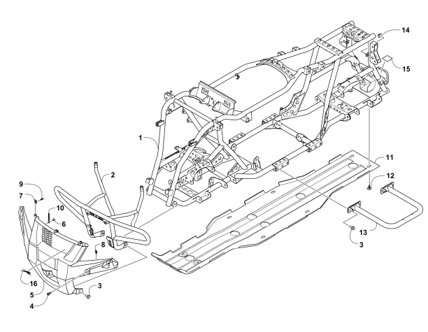 FRAME AND RELATED PARTS