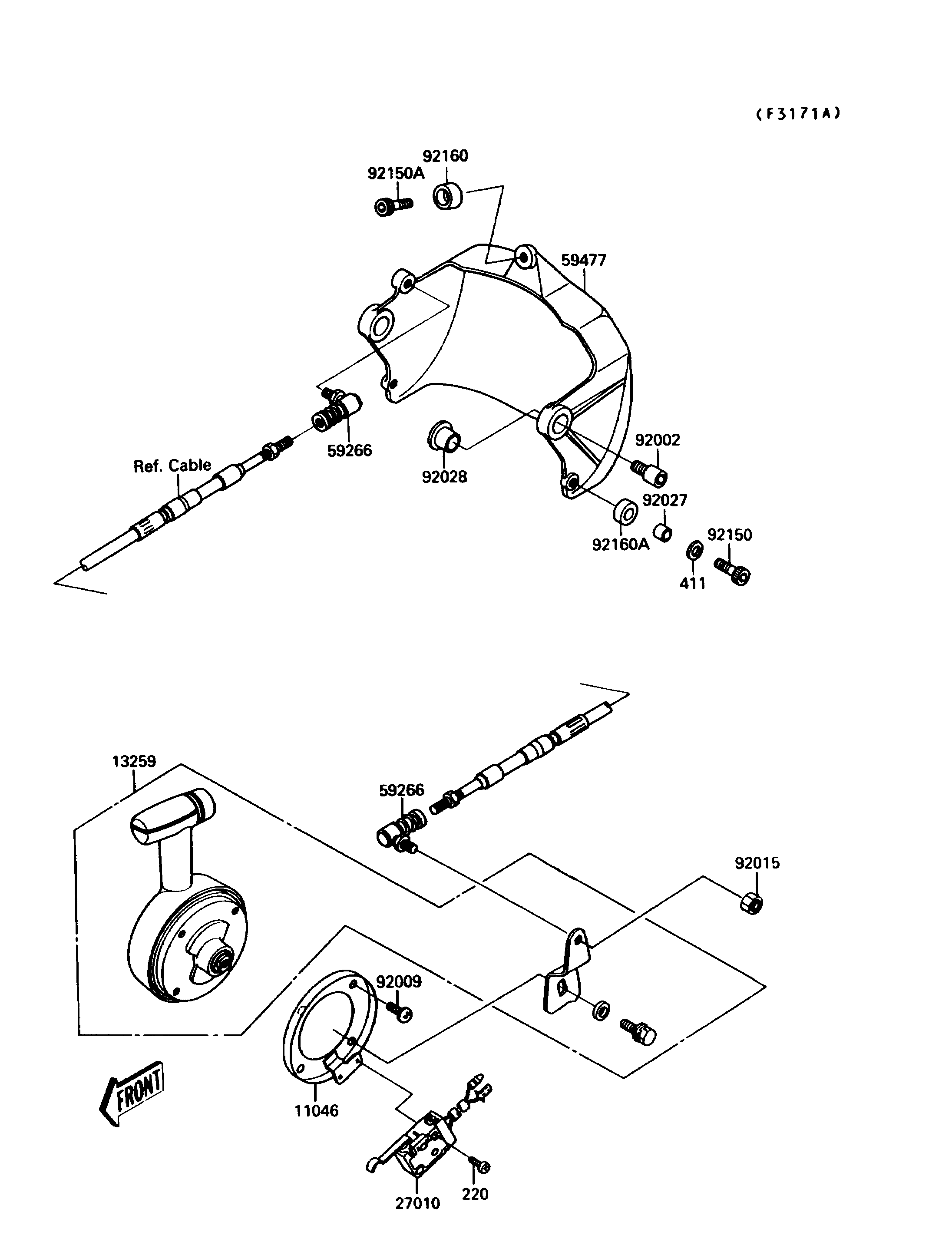 Handle Pole(Reverse)