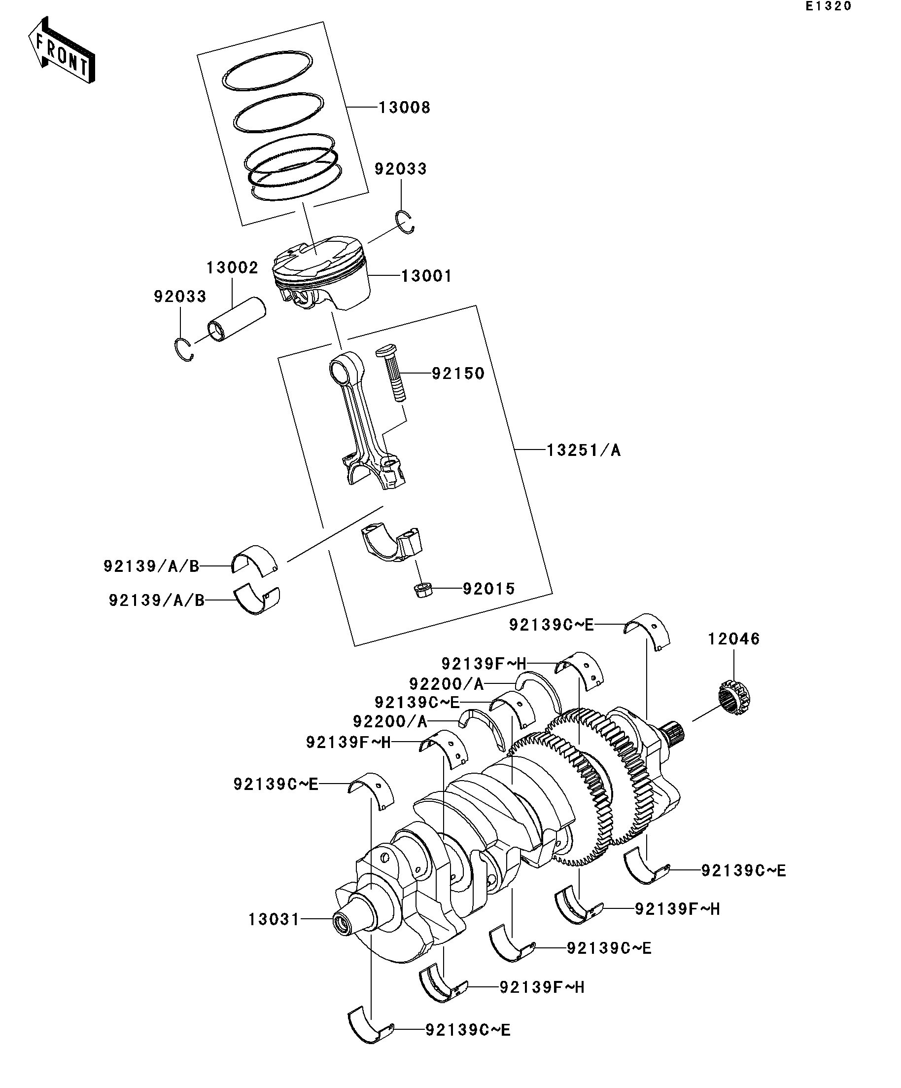 Crankshaft/Piston(s)