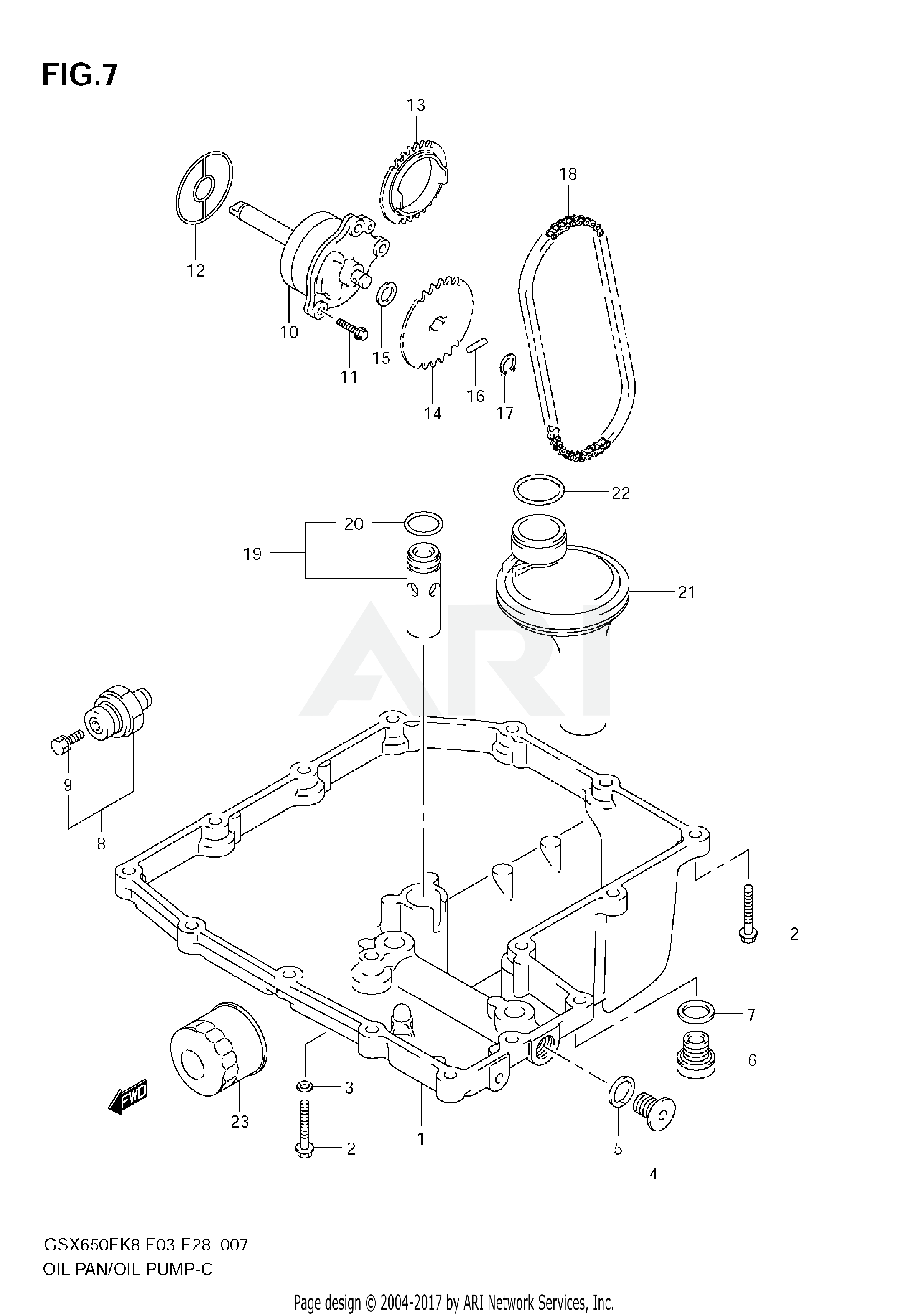 OIL PAN - OIL PUMP