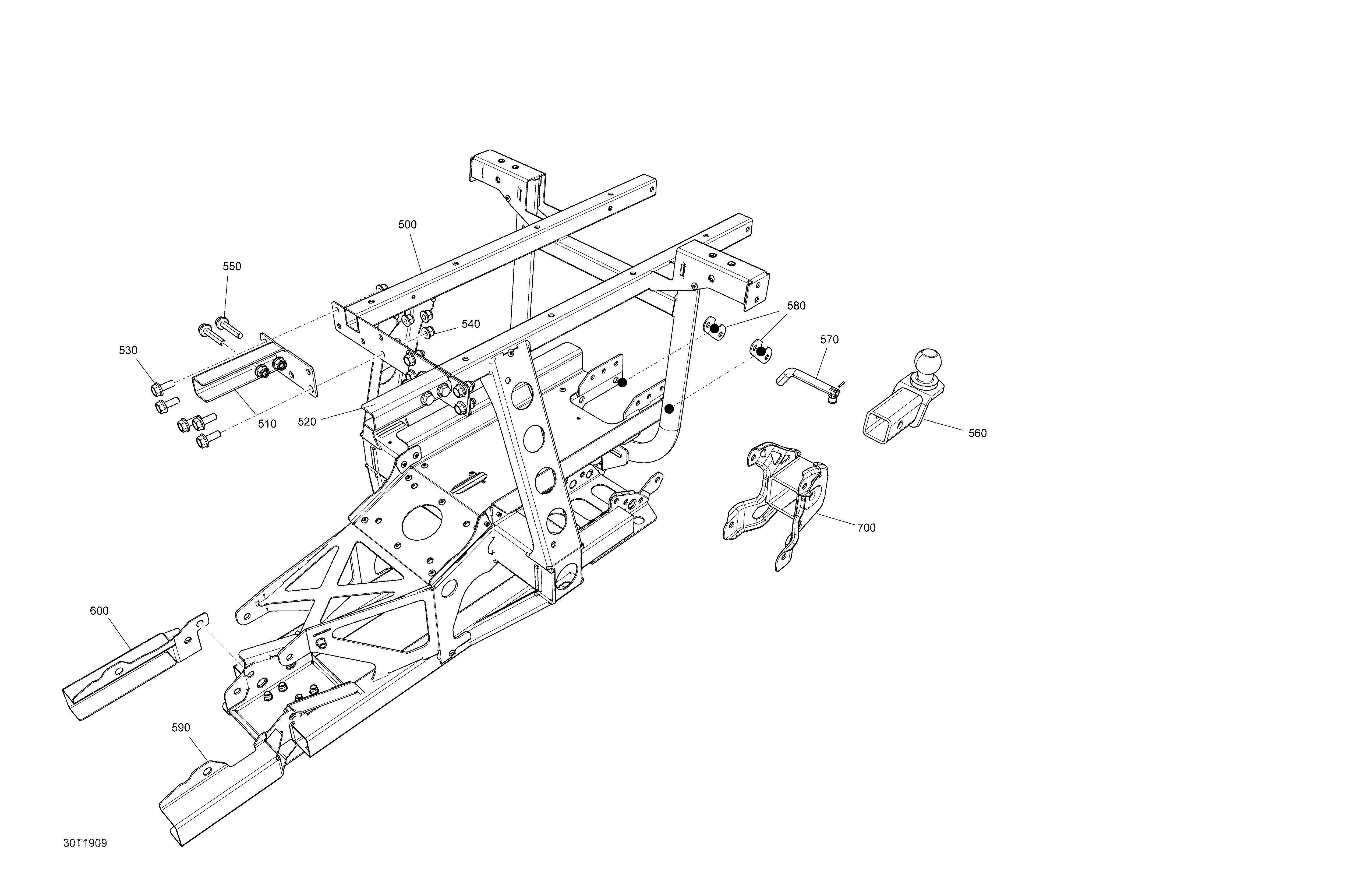 Frame - Rear Parts 1