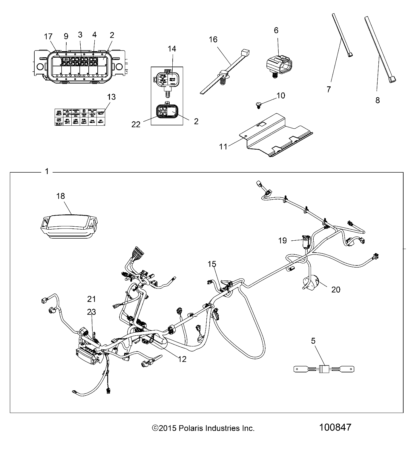 ELECTRICAL, HARNESS - A18SVS95FR